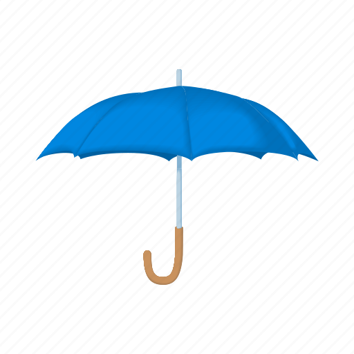 Cartoon, design, handle, meteorology, protection, rain, umbrella icon - Download on Iconfinder