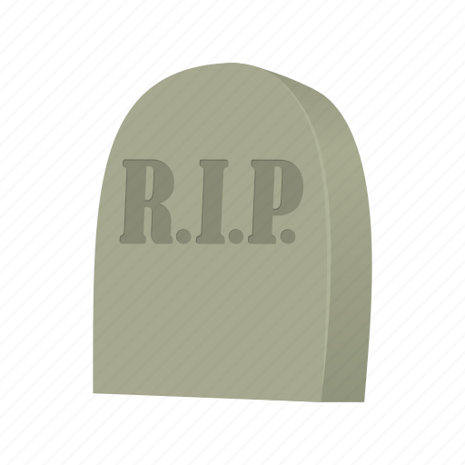Cartoon, death, grave, headstone, monument, mortuary, tombstone icon - Download on Iconfinder