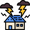 lightning, thunder, weather, natural disaster, insurance