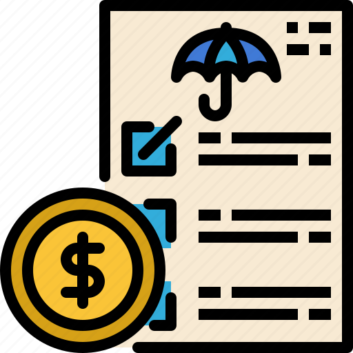 Claim, policy, insurance, money, payment, business icon - Download on Iconfinder