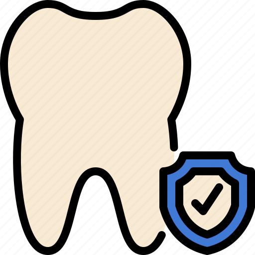Dental, insurance, tooth, dentist, protection, shield icon - Download on Iconfinder