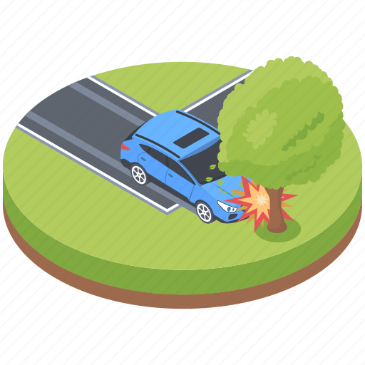 Car accident, car crash, road accident, road tragedy, traffic accident icon - Download on Iconfinder
