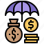 business, finance, insurance, money, protection, umbrella 