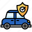 car, insurance, shield, safety, protected, security, vehicle 