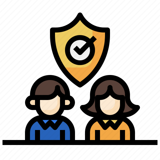 Couple, insurance, family, safety, security, people, care icon - Download on Iconfinder