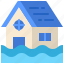 flood, natural disaster, home, house, insurance, property 