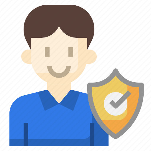 People, insurance, life, protect, security, shield icon - Download on Iconfinder