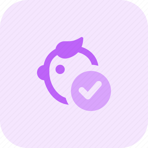 Baby, medical, insurance, tick mark icon - Download on Iconfinder