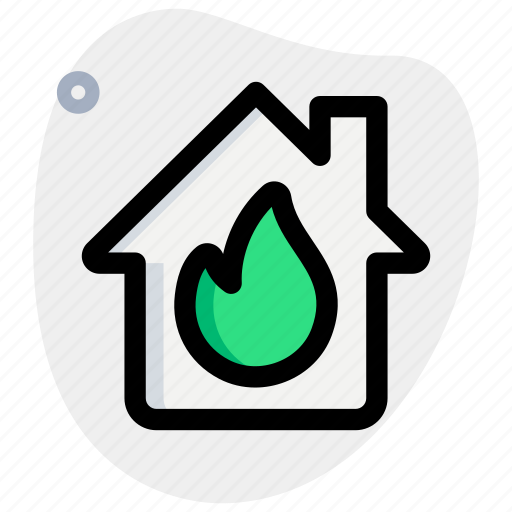 House, burn, medical, insurance icon - Download on Iconfinder