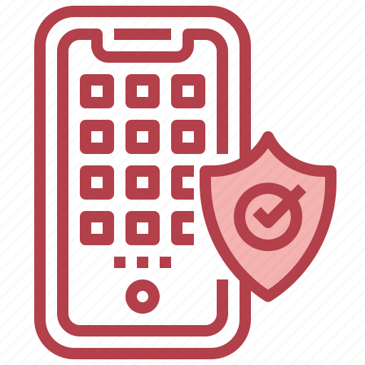 Smartphone, safe, shield, insurance, protected icon - Download on Iconfinder