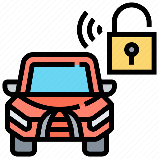 Car, lock, protection, security, vehicle icon - Download on Iconfinder
