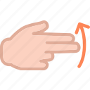 arrow, finger, hand, interaction, touchsup, upload