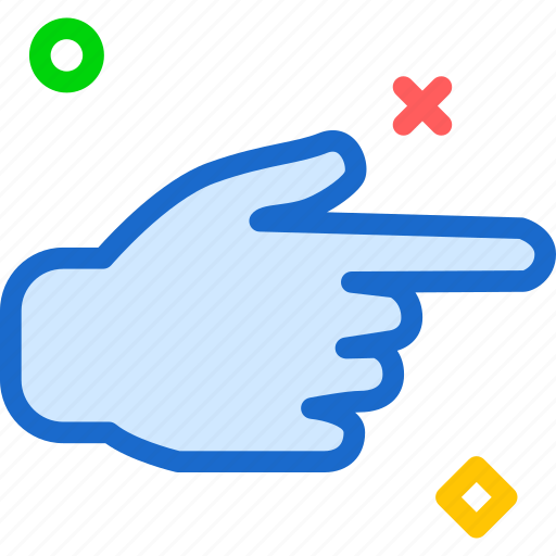 Finger, forward, hand, interaction, play, touchright icon - Download on Iconfinder