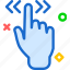 arrow, gesture, hand, repeat, side, up, upload 