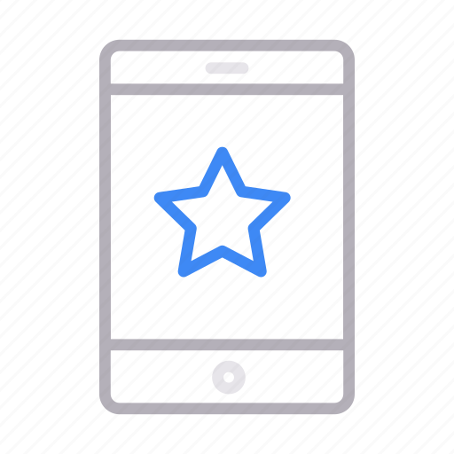 Cell, favorite, mobile, phone, starred icon - Download on Iconfinder