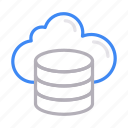 cloud, database, hosting, server, storage