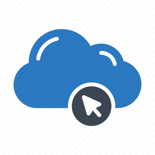 Cloud, cursor, database, server, storage icon - Download on Iconfinder