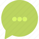 chat, conversation, messagebubble