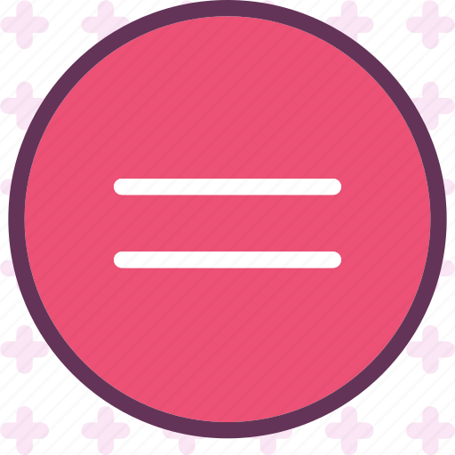 Circle, equal, sign icon - Download on Iconfinder