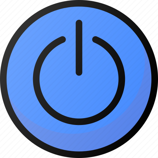 Button, io, off, on, power, switch icon - Download on Iconfinder