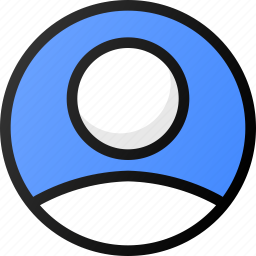 Circle, interface, person, user icon - Download on Iconfinder