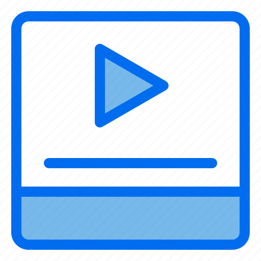 Player, play, button, video, ads, movie icon - Download on Iconfinder