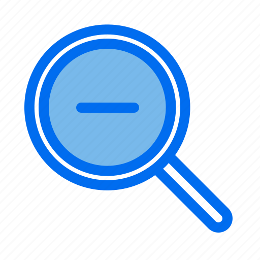 Zoom, out, minimize, search, magnifier icon - Download on Iconfinder