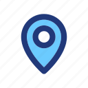 location pin, spot on map, pin, navigation