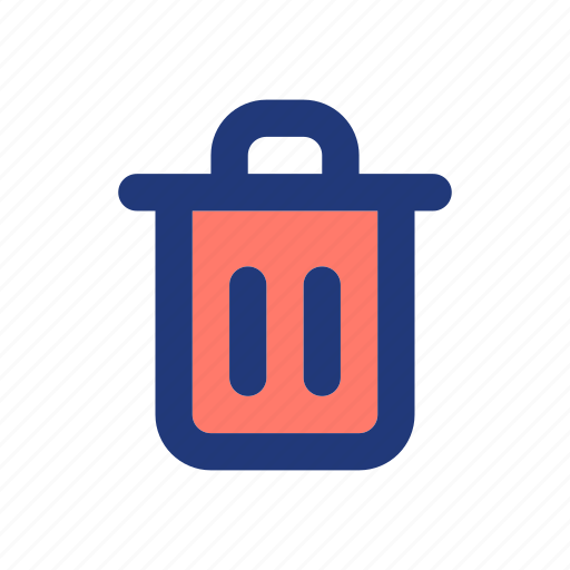 Trash can, delete button, recycle bin, container icon - Download on Iconfinder