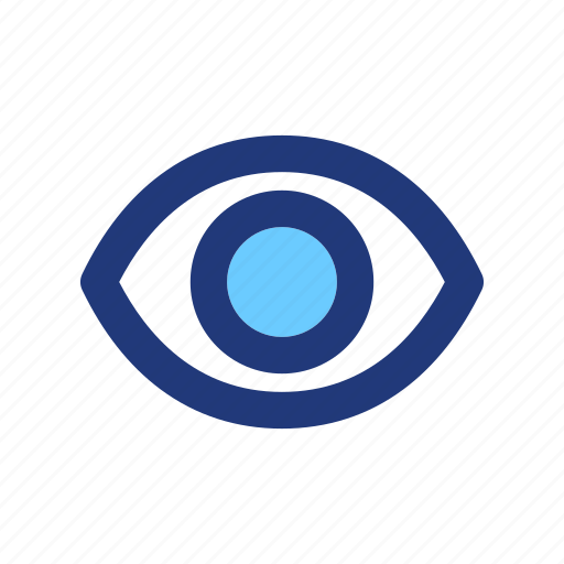 Seen, recently viewed, wide opened eye, privacy icon - Download on Iconfinder