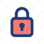 locked padlock, restriction, security settings, lock 