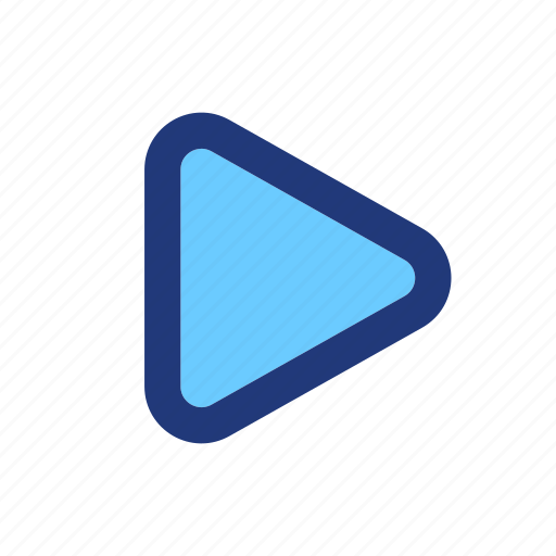 Play button, music player, playback, multimedia icon - Download on Iconfinder