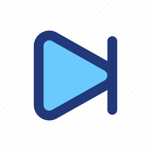 Skip next, music player bar, play video, forward icon - Download on Iconfinder