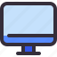 monitor, computer, desktop, tv, screen 