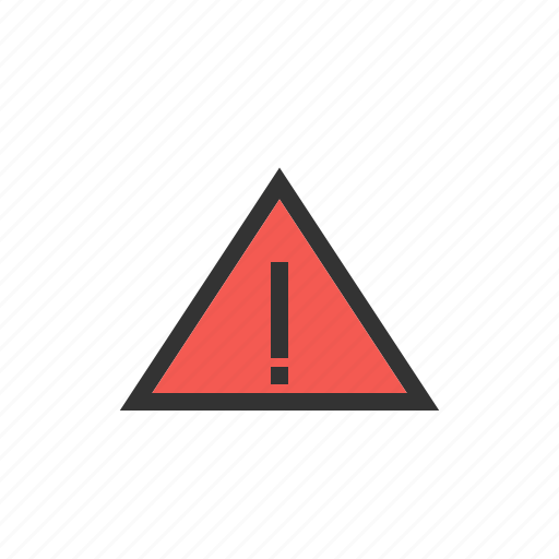 Attention, caution, danger, exclamation, triangle, warning icon - Download on Iconfinder