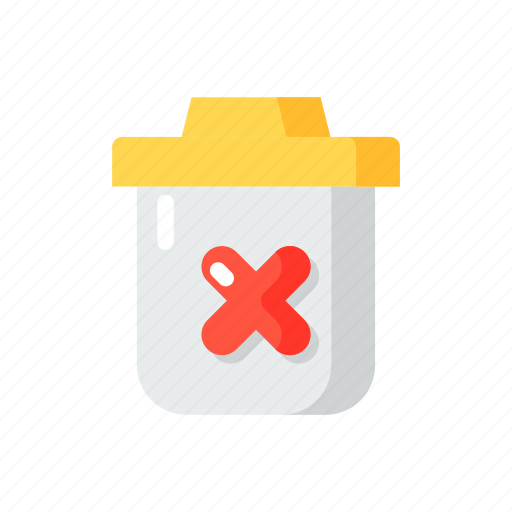 Delete, bucket, remove, button icon - Download on Iconfinder