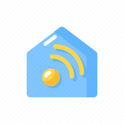 Smart home, remote control, monitoring, wireless icon - Download on Iconfinder