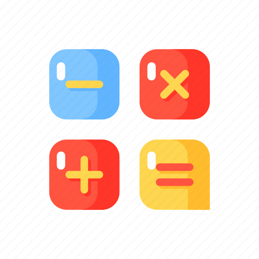 Calculator, app, math, arithmetic, button icon - Download on Iconfinder