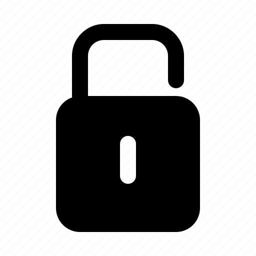 Interface Lock Password Privacy Security Unlock Unlocked Icon