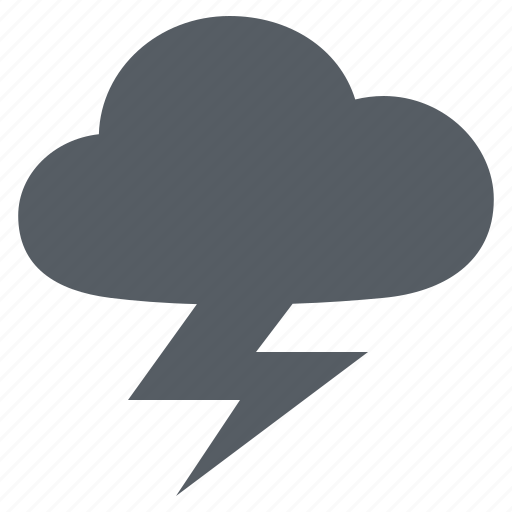Cloud, forecast, lightning, thunder, thunderstorm, weather icon - Download on Iconfinder