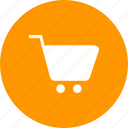 basket, buy, cart, gift, internet, purchase, shop