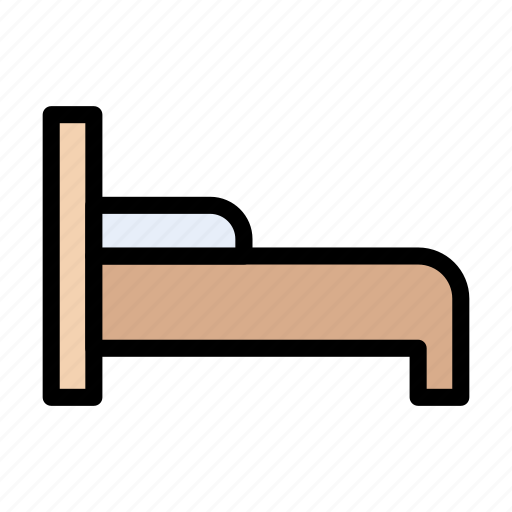 Bed, furniture, interior, pillow, sleep icon - Download on Iconfinder