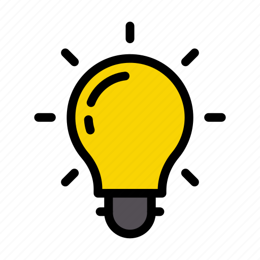 Bright, bulb, glow, lamp, light icon - Download on Iconfinder