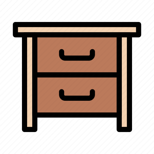 Cabinet, drawer, furniture, interior, wood icon - Download on Iconfinder