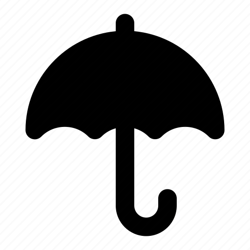 Umbrella, rain protection, parasol, sunshade umbrella, safety umbrella icon - Download on Iconfinder