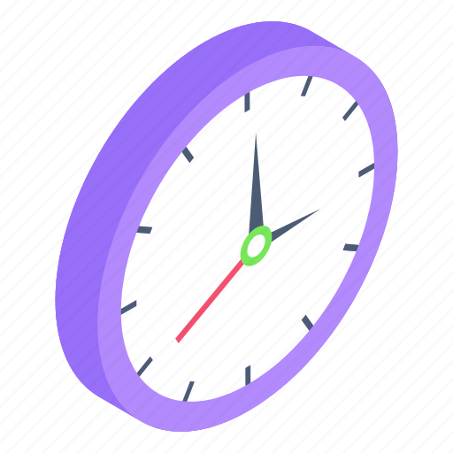 Wall clock, timepiece, timer, timekeeping device, time icon - Download on Iconfinder