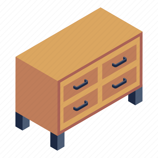 Drawers, chest of drawers, bureau, cabinet, filing cabinet icon - Download on Iconfinder