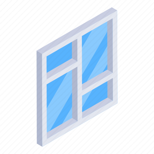 Windowpane, window, glazing, glass window, interior icon - Download on Iconfinder