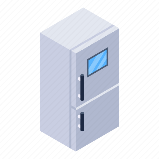 Icebox, fridge, refrigerator, appliance, electronics icon - Download on Iconfinder
