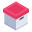container, archive, storage box, box, file container 